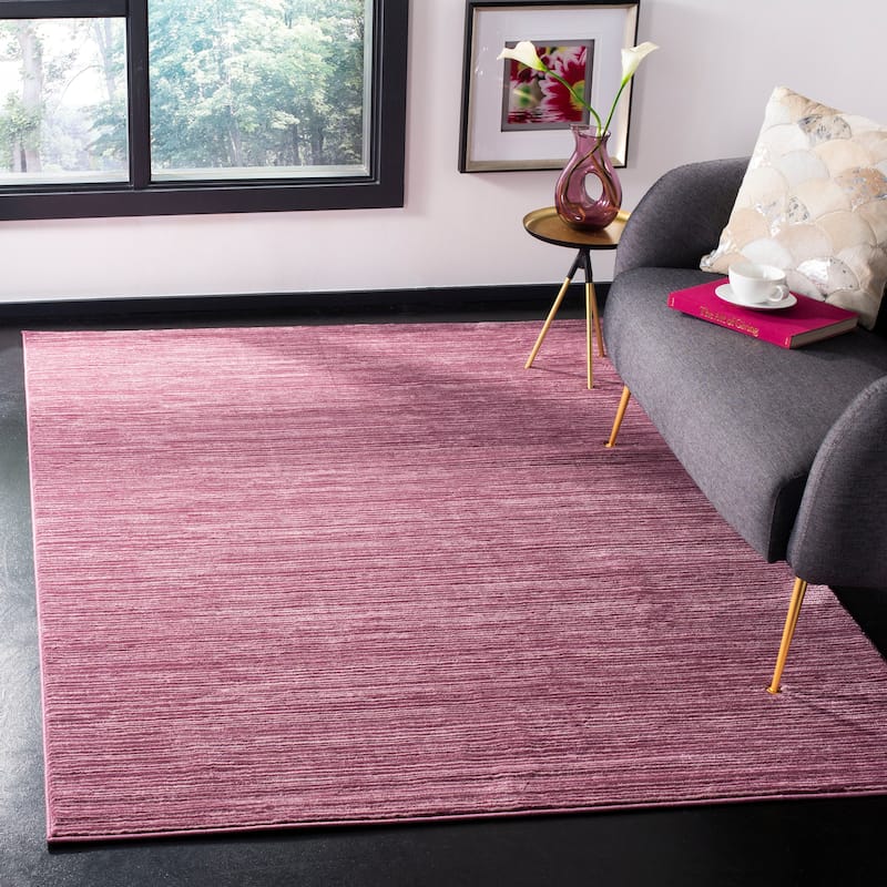 SAFAVIEH Vision Sunanda Modern Ombre Tonal Rug. - 5'1" x 7'6" - Grape