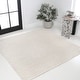 preview thumbnail 72 of 111, JONATHAN Y Maribo Minimalist Scandi Striped Navy/ivory Area Rug 5' Square - Ivory/Cream