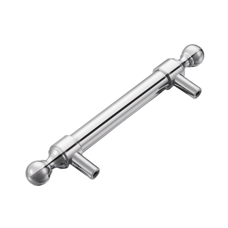 Utopia Alley Vaduz Pull Handle - Polished Chrome Cabinet Drop Pull Handles, 3.75" Center to Center