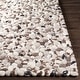 preview thumbnail 2 of 4, Hand-woven Canistota New Zealand Felted Wool Stone Look Textured Area Rug - 5' x 8'