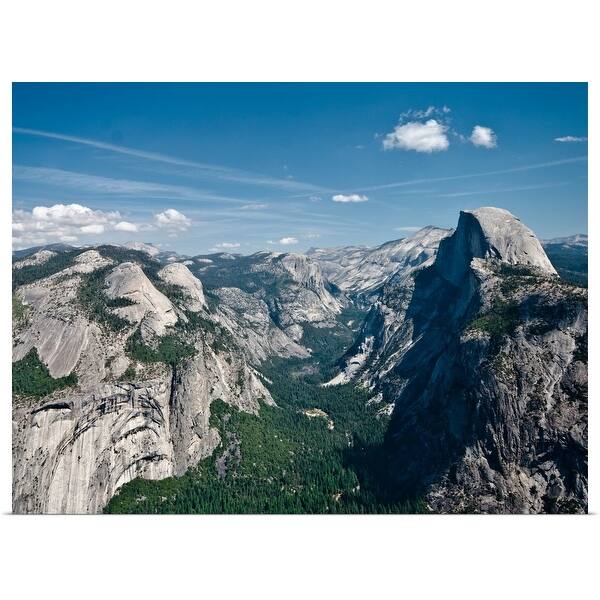 Shop View From Glacier Point Yosemite National Park Sierra Nevada Poster Print Overstock 16468841