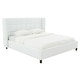 preview thumbnail 10 of 14, SAFAVIEH Couture Emerson Grid Tufted Bed.