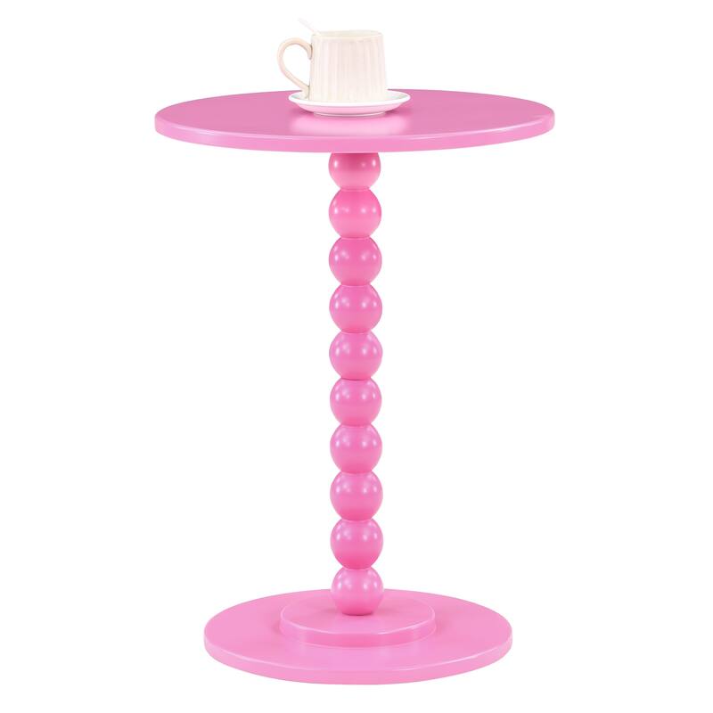 Convenience Concepts Classic Accents Round Venetian Islands Spindle Table