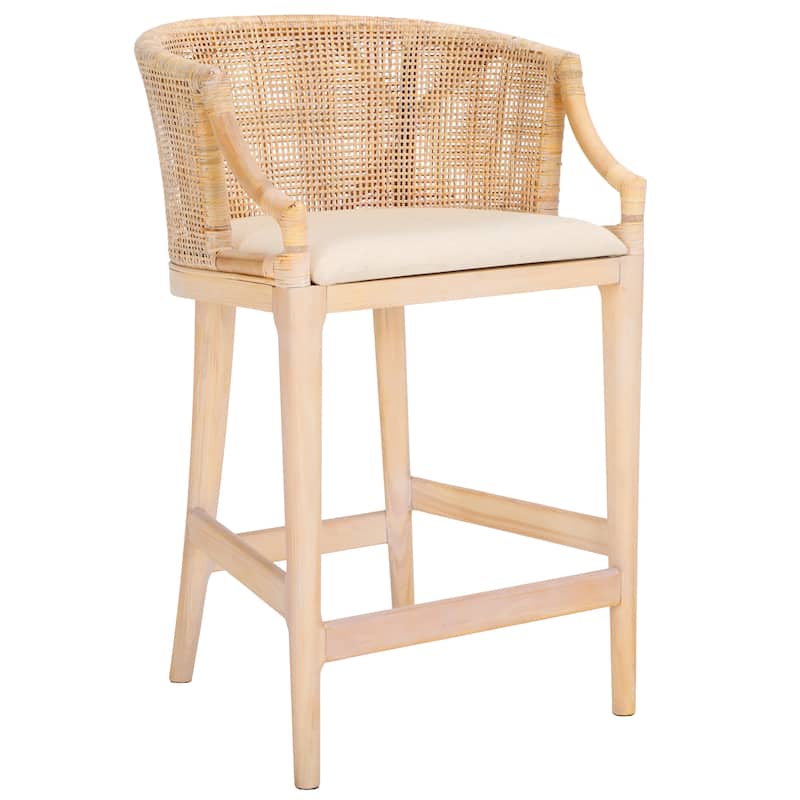 SAFAVIEH Home Brando Counter Stool - 22"W x 21"D x 35"H