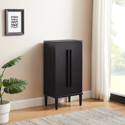 Keeler Wooden 7-Drawer Jewelry Armoire