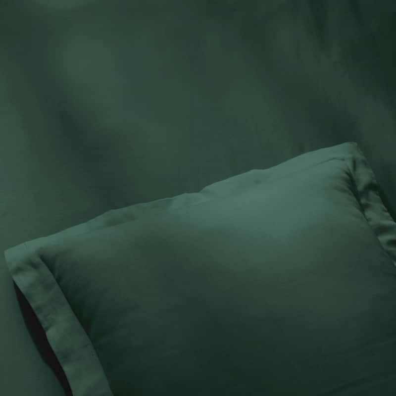 Superior Egyptian Cotton 400 Thread Count Solid Duvet Cover Set