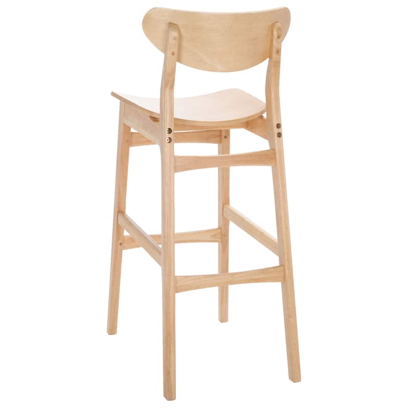 SAFAVIEH Petra Bar Stool - 17" W x 23" D x 42" H - 17Wx23Dx42H