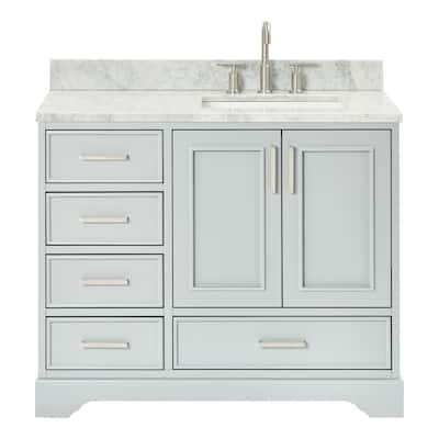 Ariel M043SRCW2RVO Stafford 43" Free Standing Single Basin Vanity Set