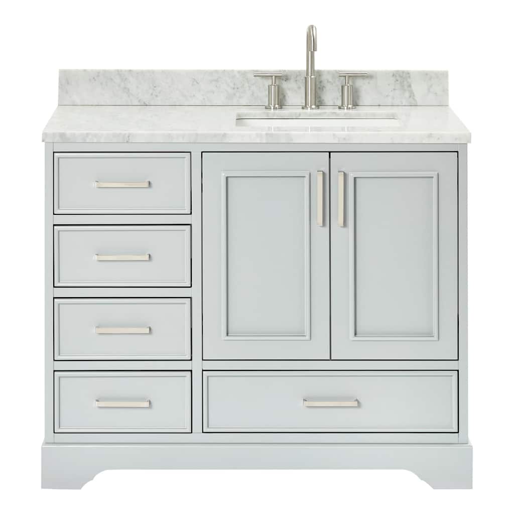 Ariel M043SRCW2RVO Stafford 43" Free Standing Single Basin Vanity Set
