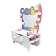 preview thumbnail 4 of 5, Teamson Kids Colorful Butterfly-Shaped Tabletop Vanity with Illuminated Mirror
