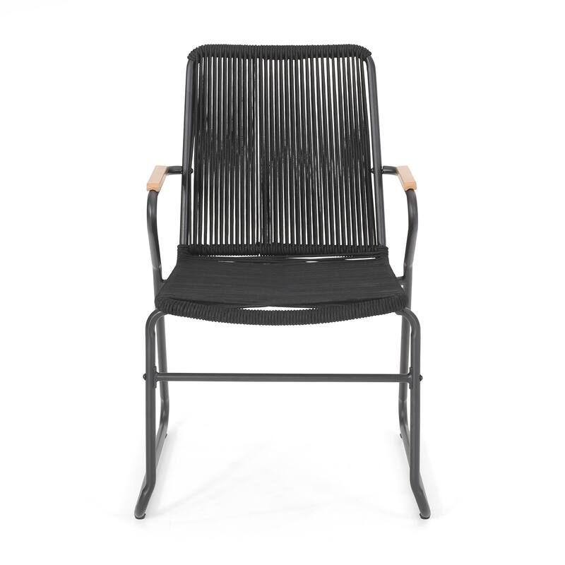 Iron Frame Chair Set of 2