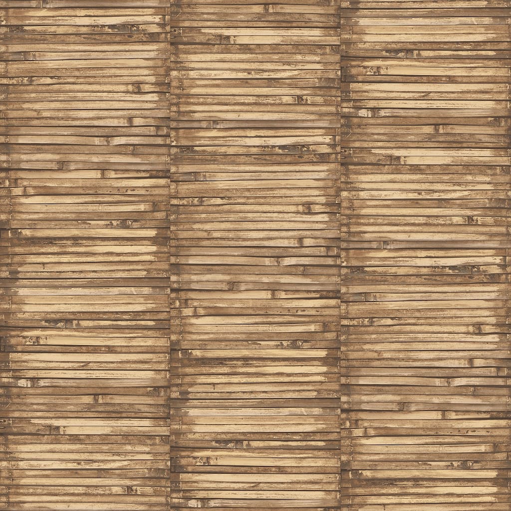 Galerie Wallcoverings Global Fusion Bamboo Effect Non-woven Matte Wallpaper Roll