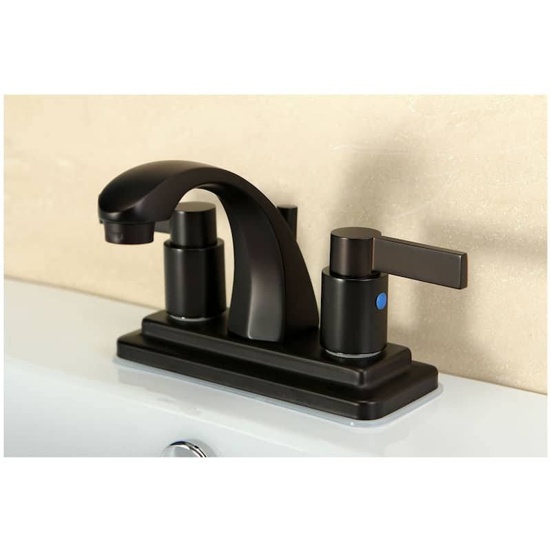 Kingston Brass NuvoFusion 1.2 GPM Centerset Bathroom Faucet with
