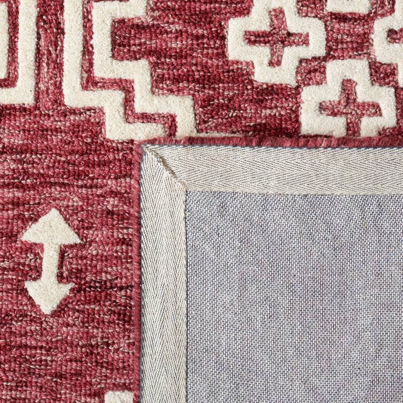 SAFAVIEH Handmade Abstract Ruveyda Modern Wool Rug
