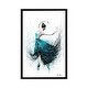 preview thumbnail 5 of 13, iCanvas "Gold River Dance" by Ashvin Harrison Framed Ebony - 26x18