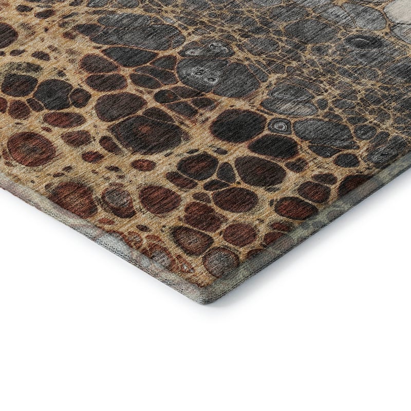 Premium Washable Super Soft Abstract Ombre Mayfield Rug