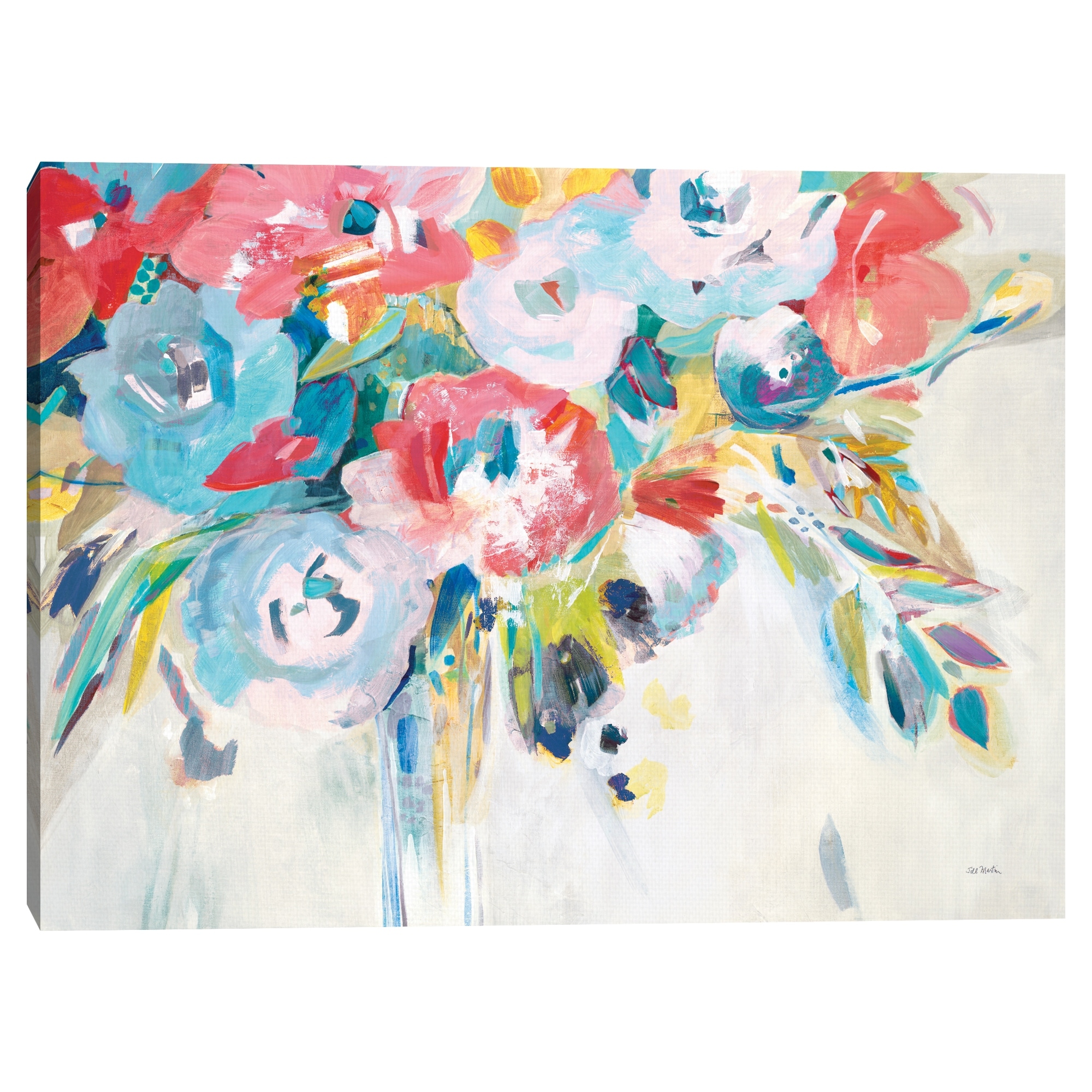 Summer Blooms by Jill Martin Canvas Art Print