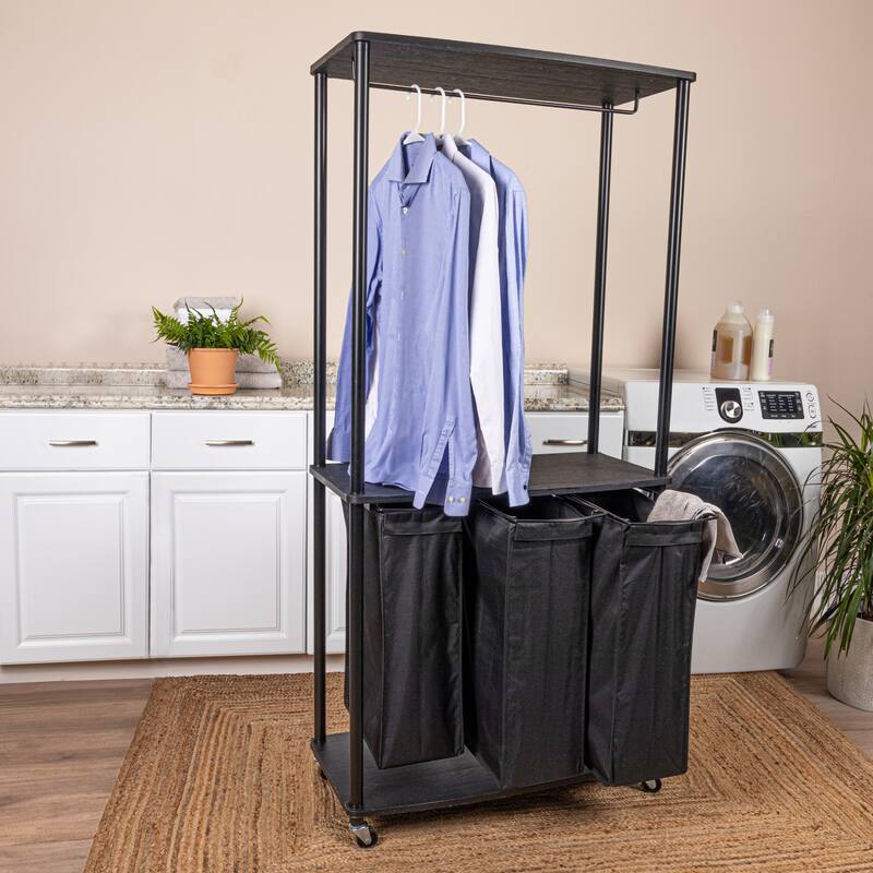 Household Essentials 3-Bag Laundry Sorter
