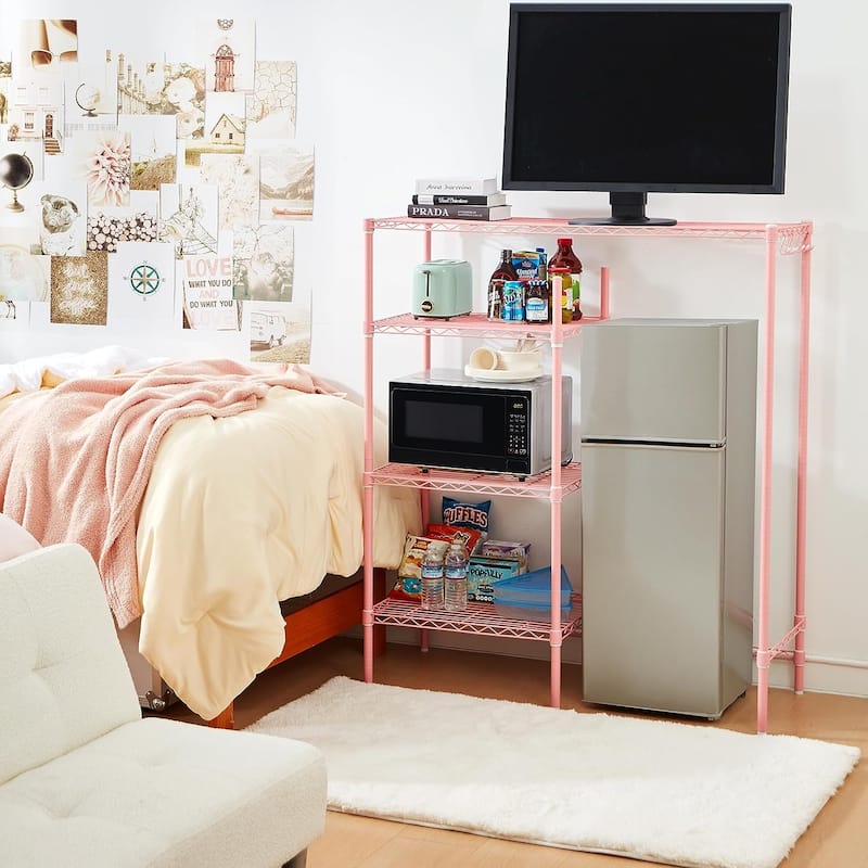 The Shelf Supreme - Suprima® Adjustable Shelving by DormCo - Pink