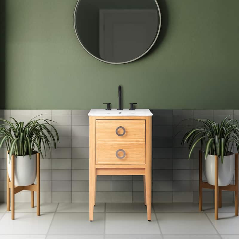 Corbin Classic 1-Drawer Bath Vanity Base Only (Sink Basin Not Included)