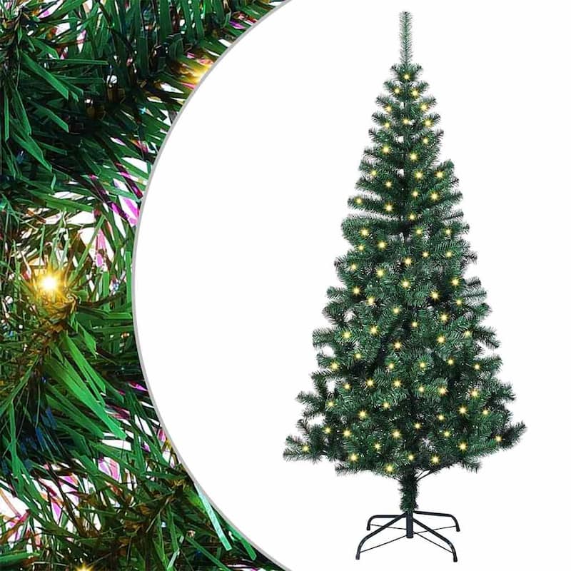 vidaXL Christmas Tree with Decorative String Lights