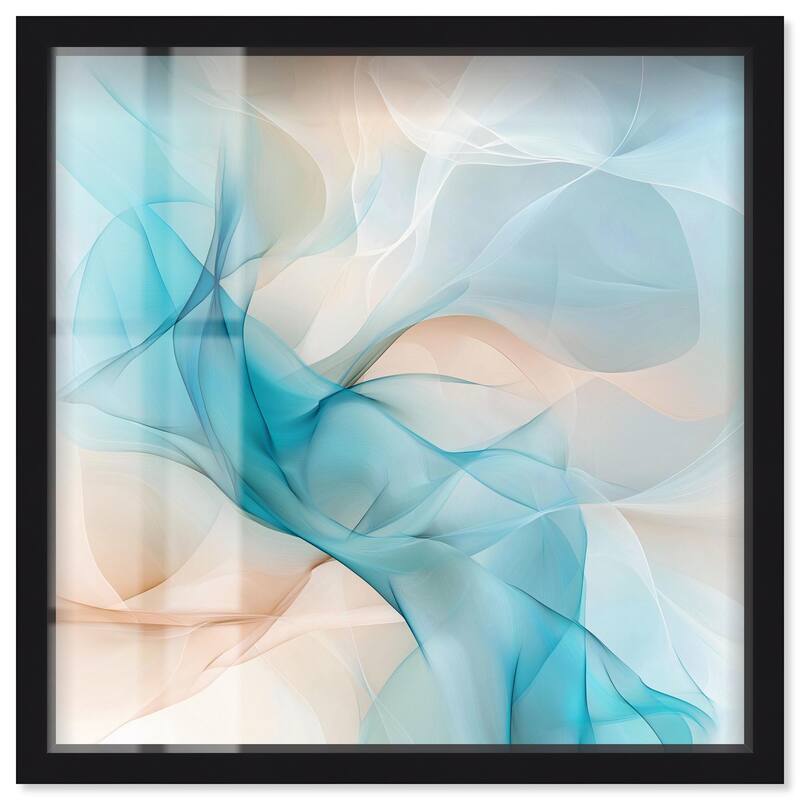 Quori I Shadowbox by Art Remedy - Black - 12" x 12"