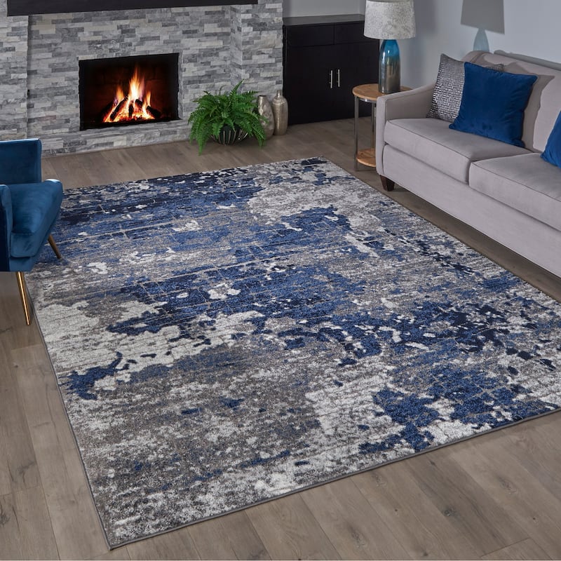 Gertmenian Barcelona Polyester / Polypropylene Turfted High-Low Area Rug Collection