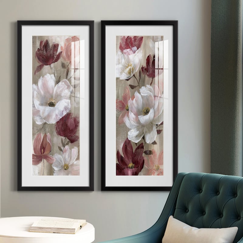 Transient Garden Reds I-Premium Gallery Framed Print - Ready to Hang