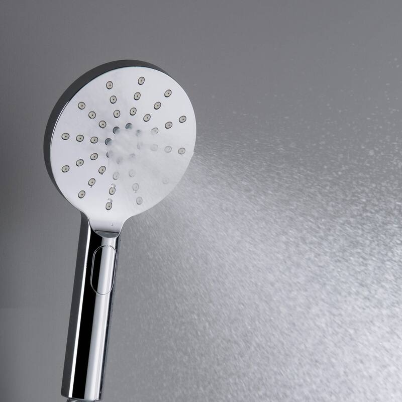 Circular 3 Settings ABS Handheld Shower Head