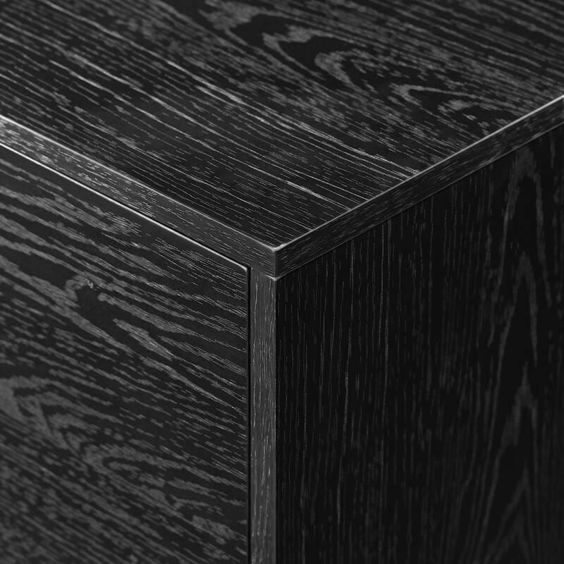 Modern Minimalist 2-Door TV Stand for 80-Inch TVs - Stylish and Functional with Adjustable Shelves