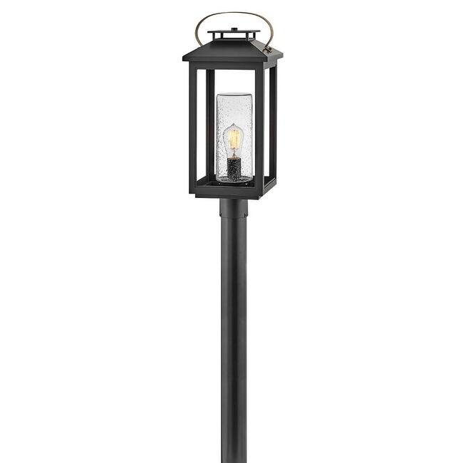 Hinkley Lighting Atwater 120v 1 Light 23" Tall Coastal Elements Post - Black