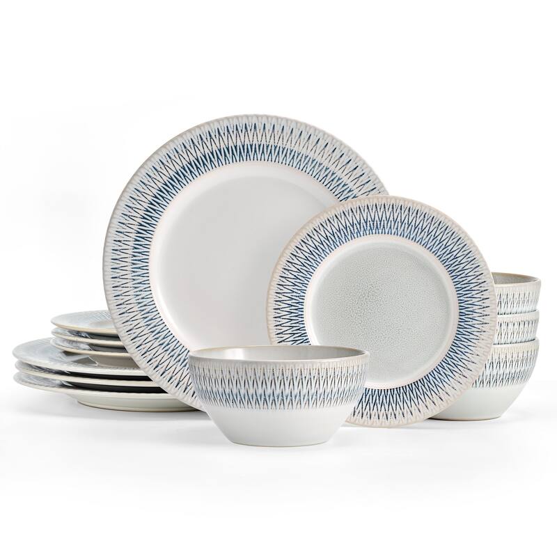 Pfaltzgraff Casey 12PC Dinnerware Set, Service for 4 Bed Bath