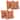 19-inch Square Tufted Indoor/Outdoor Chair Cushions (Set of 4) - 19" x 19"