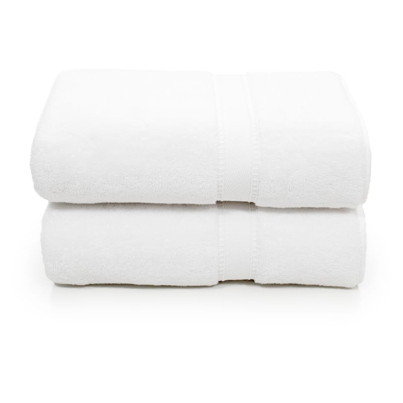 Authentic Hotel and Spa Turkish Cotton Bath Towels (Set of 2)