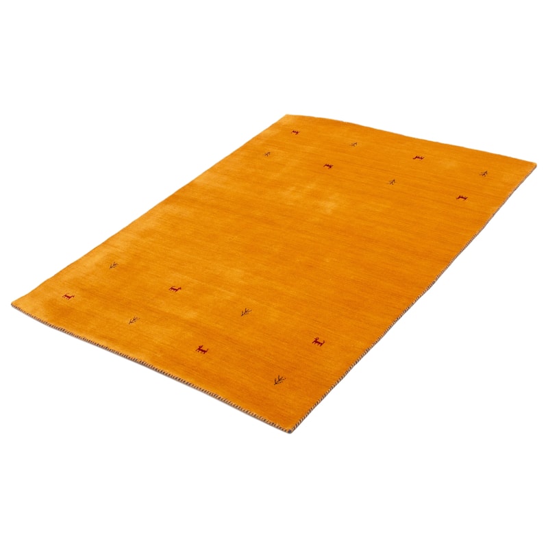 Kashkuli Gabbeh Gold Rug 4'8" x 6'5" - 4'8 x 6'5