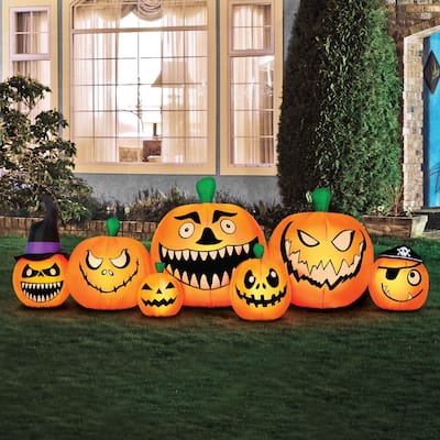 8' Inflatable Pumpkin Patch
