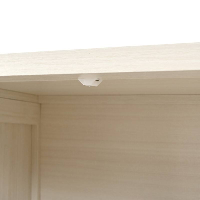 Farmhouse 70" Tall Kitchen Pantry Cabinet,Freestanding Wooden Kitchen Cupboard with 6 Door Shelves and 3 Drawers