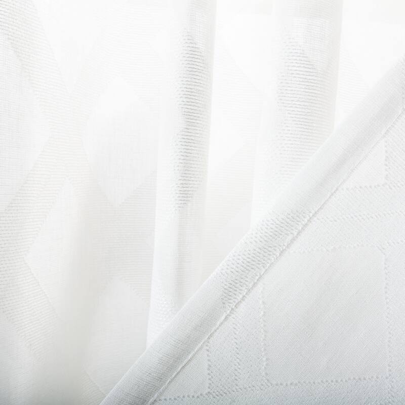 SAFAVIEH Mirtha Sheer Window Curtain Panel