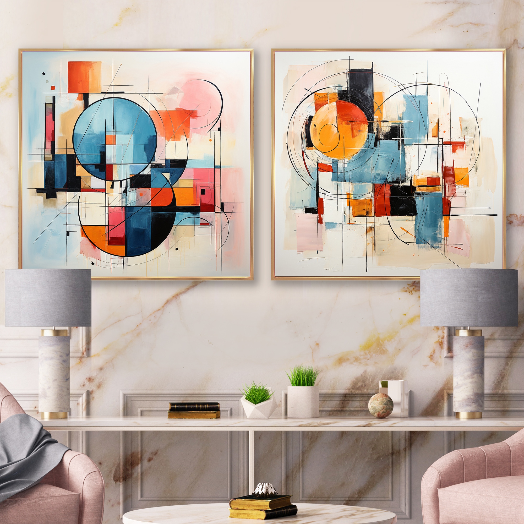 MID-CENTURY MODERN アート作品満載です。 Design Art Vintage Mid-Century Graphics Vi - Abstract