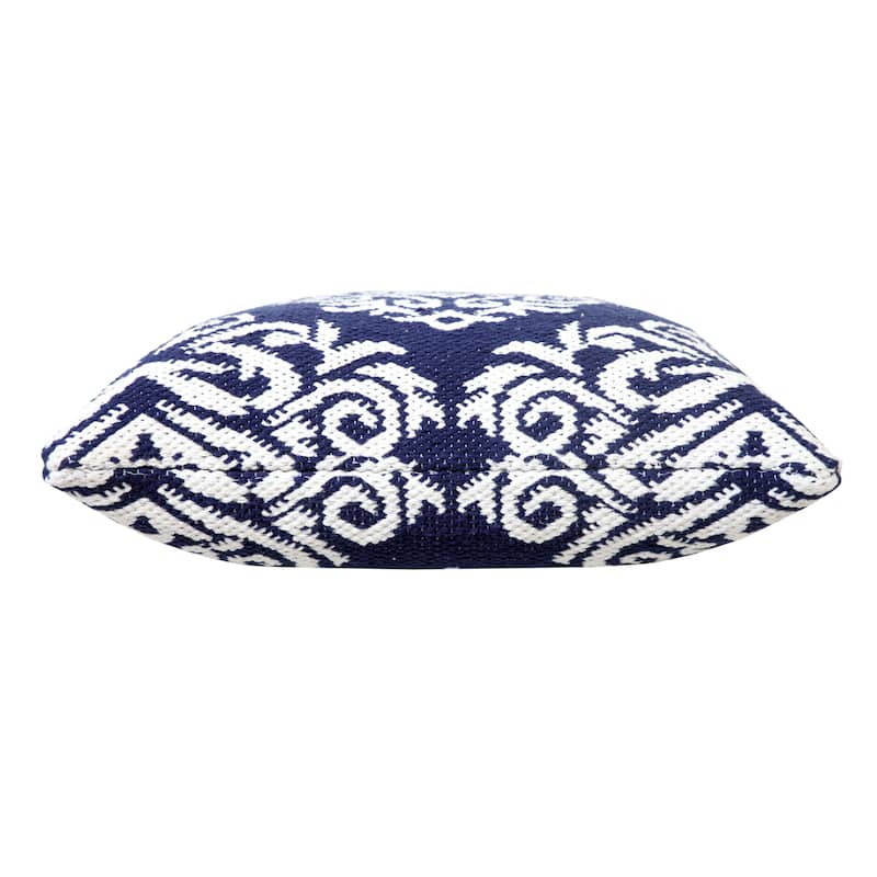 Sevita Traditional Decorative Damask Throw Pillow
