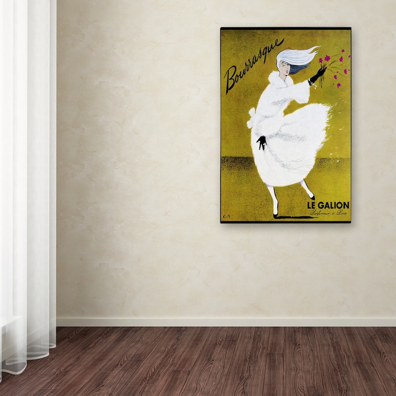 Vintage Lavoie 'Bourrasque Eau Le Galion' Canvas Art