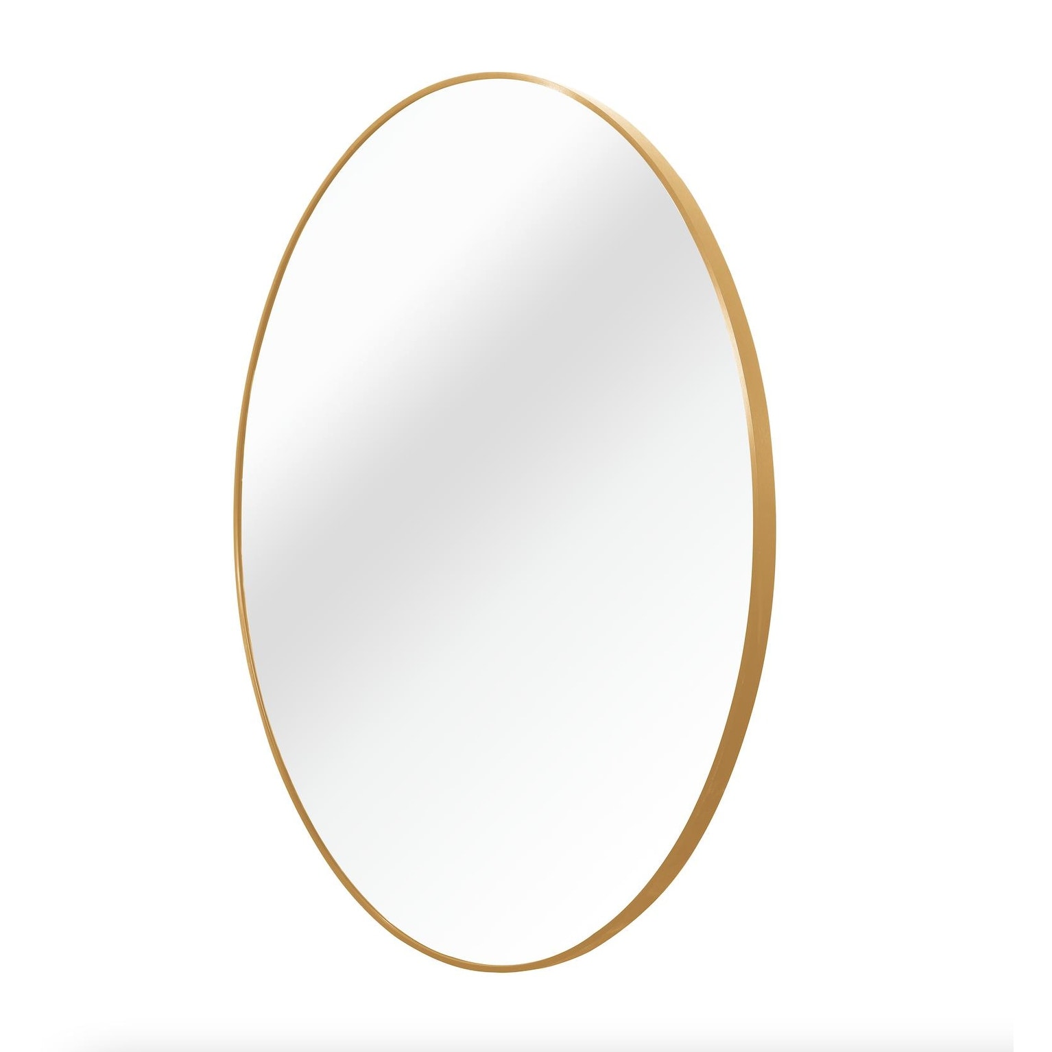 バイヤー厳選用品 - Mirror Bathroom Round Metal Inch 42 Bed Beyond & Bath ピアス