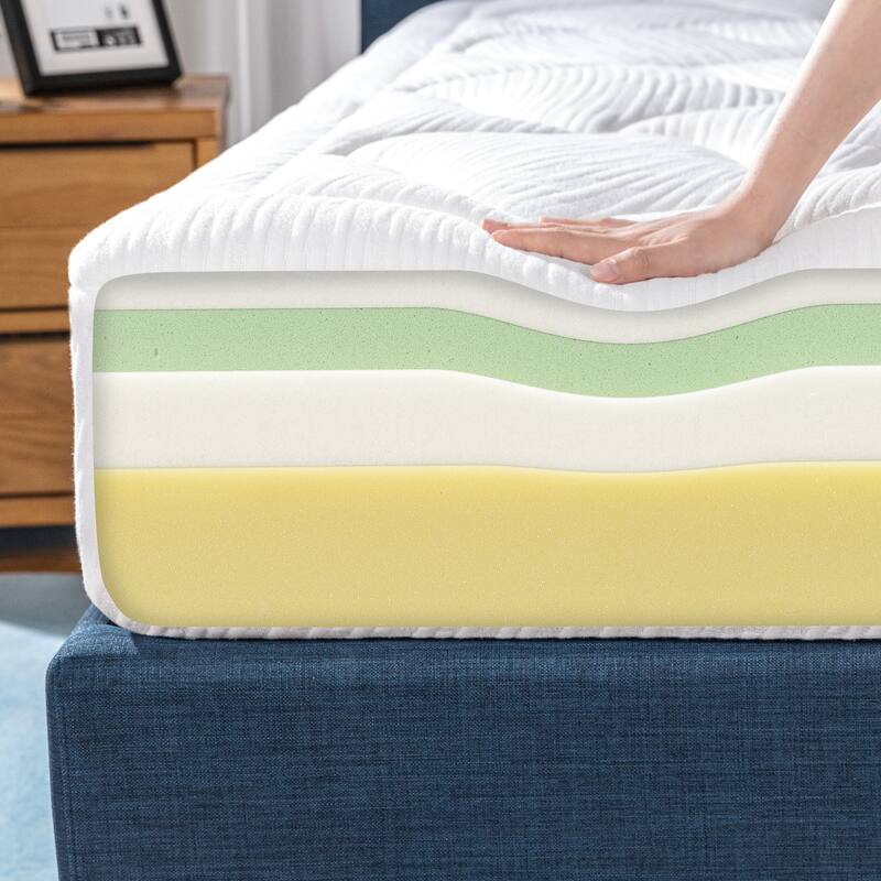 Priage by ZINUS 8 Inch Cloud Memory Foam Mattress - Queen