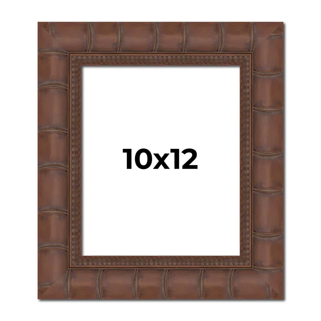 10x12 Frame Pewter Solid Wood Picture Frame