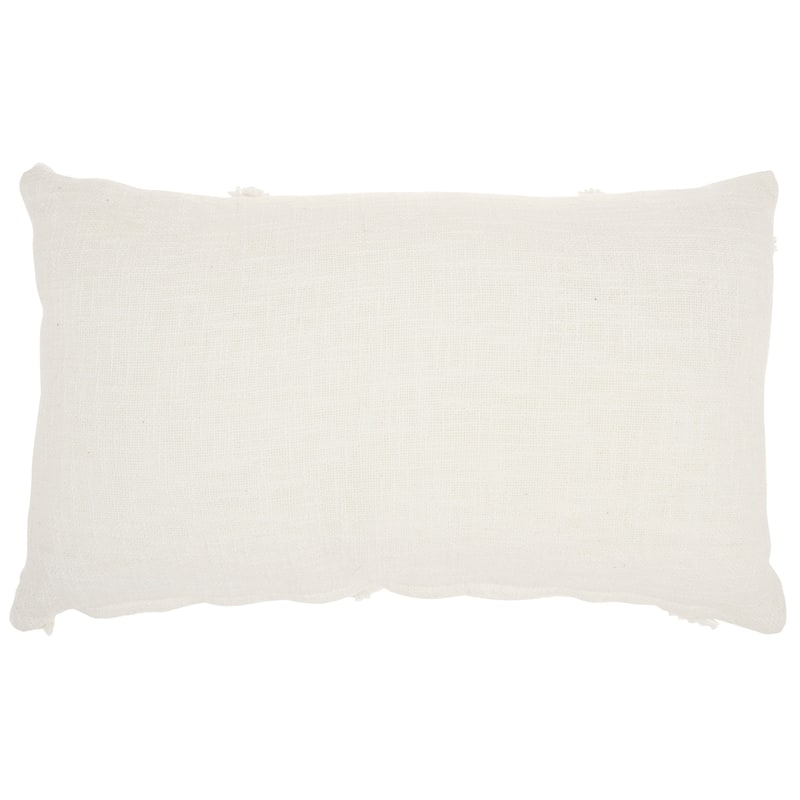 Mina Victory Distressed Diamond Boho Throw Pillow