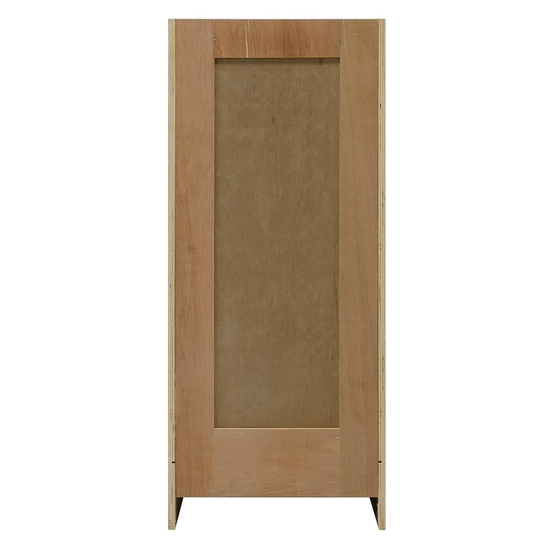 Sunny Wood Riley 15" Wide Wood Floor Standing Bathroom Bridge or Side