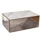 preview thumbnail 3 of 5, Mirrored Rectangular Coffee Table