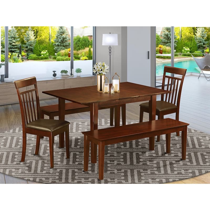 Small Dining Set - Kitchen Table & Chairs - Modern Dining Room Furniture for Apartments