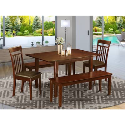 Small Dining Set - Kitchen Table & Chairs - Modern Dining Room Furniture for Apartments