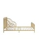 preview thumbnail 19 of 21, Little Seeds Quinn Whimsical Metal Toddler Bed